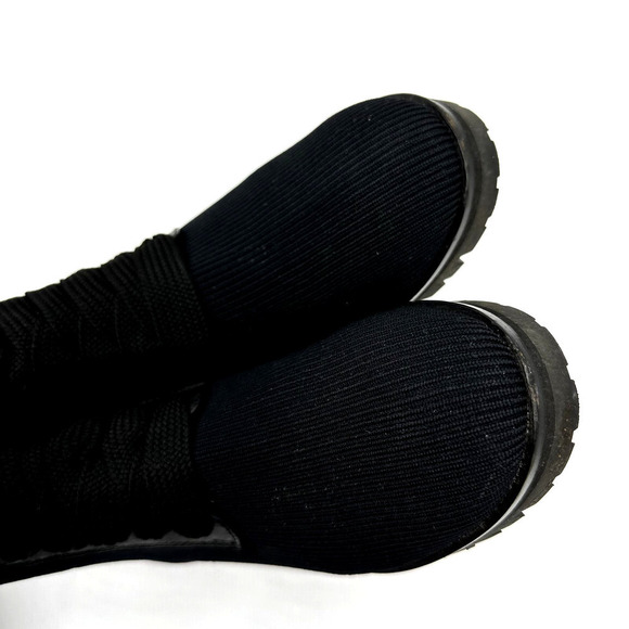 Kate spade new york Merigue Knit Combat Boots Size 5.5 - Picture 7 of 11